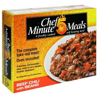 Chef 5 Minute Meals Beef Chili with Beans (Pack of 6)