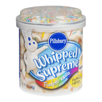 Pillsbury Whipped Supreme Frosting Funfetti Vanilla