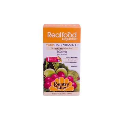 Country Life Your Daily Vitamin C, 60-Count