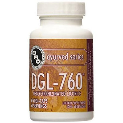 DGL 760mg (60 VeggieCaps) Brand: A.O.R Advanced Orthomolecular Research