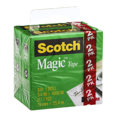 Scotch Magic Tape Roll - 2 CT
