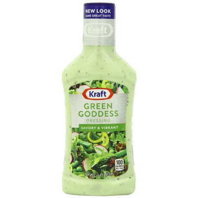 Kraft Salad Dressing Seven Seas Green Goddess Dressing, 16 FL OZ (Pack of 6)