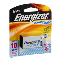 Energizer Advanced Lithium 9V Battery