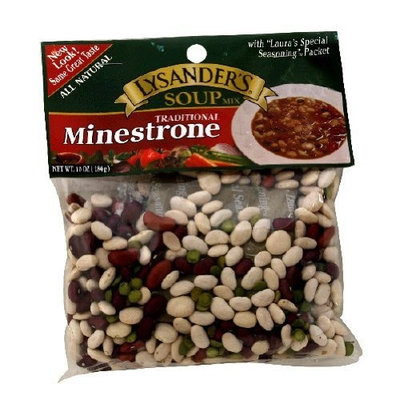 Lysander's Traditional Minestrone Soup Mix, 10-Ounce (Pack of 6)