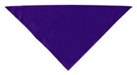 Ahi Mirage Pet Products 66-00 SMPR Plain Bandana Purple Small