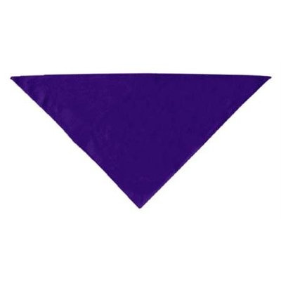 Ahi Mirage Pet Products 66-00 SMPR Plain Bandana Purple Small