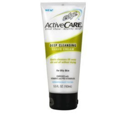 EDGE SHAVE GEL Edge Active Care Deep Cleansing Shaving Cream For Oily Skin - 5.5 oz