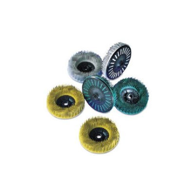 Scotch-Brite Bristle Disc, 4 1/2in Diameter, Grit: 36