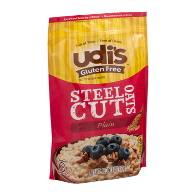 Udi's Gluten Free Steel Cut Oats Plain