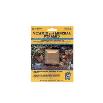 Mars Fishcare API 7-Day Vitamin and Mineral Pyramid Automatic Fish Feeder