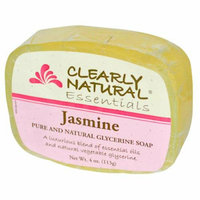 Clearly Naturals Clearly Natural Glycerine Bar Soap Jasmine 4 oz