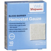 Walgreens Blood Barrier Hemostat Gauze, 10 ea