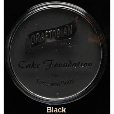 Graftobian Cake Eye Liner, .18 oz. Professional Size - Jet Black