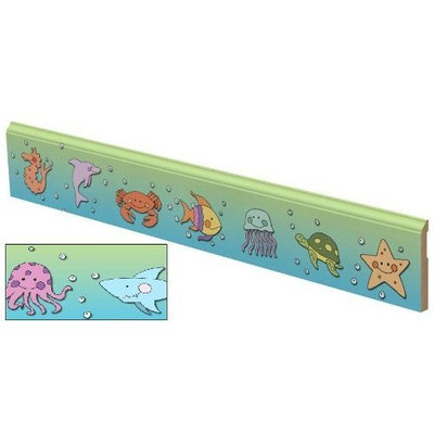 Soy Delicious Lily Trim Sea Creatures Children's Molding Colonial Wall Base 94