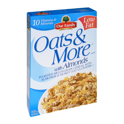 Our Family Oats & More with Almonds Cereal