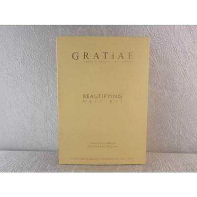 Gratiae Organic Beauty By Nature Nail Kit / Set - Apple Green Tea and Ginger