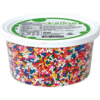 Xcell International Corp Dallies Rainbow Sprinkles, 10.5 oz