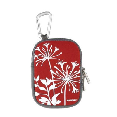 Sumdex DigiPod Printed Camera Case in Red