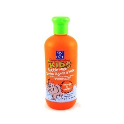 Kiss My Face Kids Bubble Wash 12 oz. Orange-U-Smart (3-Pack) with Free Nail File