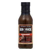 KeHe Distributors 107209 RIB RACK SAUCE MARINADE PORK - Pack of 6 - 12 OZ