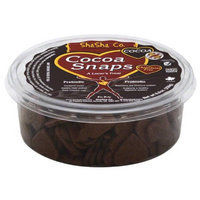 ShaSha Co A Lover's Treat Cocoa Snaps, 8.8 oz, (Pack of 12)