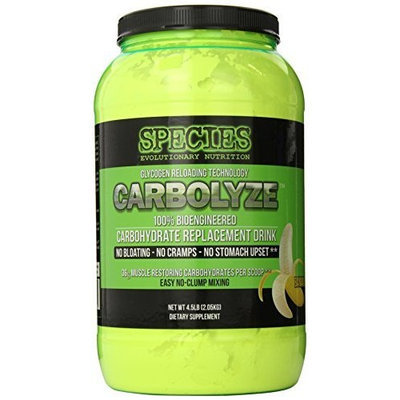 Species Nutrition Carbolyze, Fruit Punch, 4.51-pound Tub