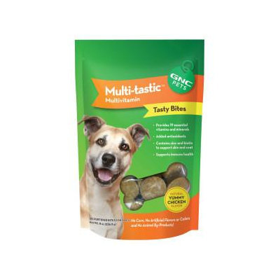 GNC Pets Multi-tastic Multivitamin Tasty Bites Treats for Dogs