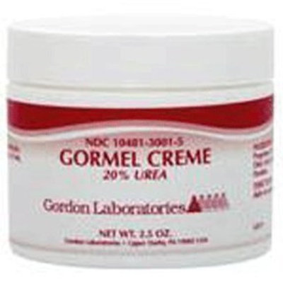 Gordon Laboratories Gormel Creme with 20 Percent Urea by Gordon Labs - 2.5 Oz