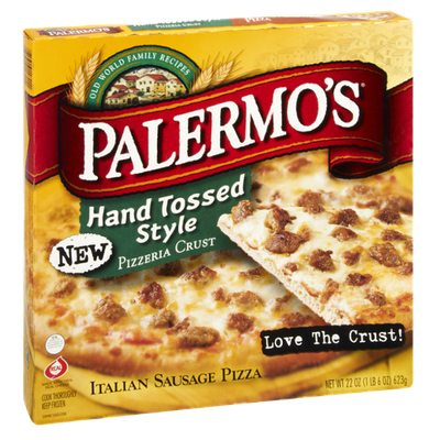 Palermo's Hand Tossed Style Pizzeria Crust Italian Sausage Pizza