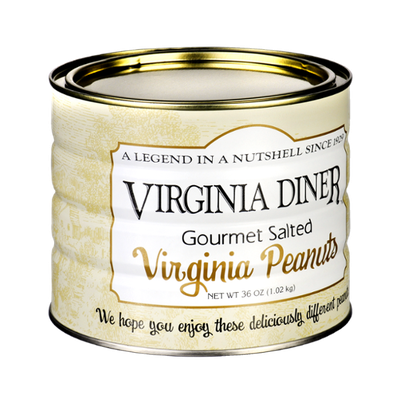 Virginia Diner Gourmet Salted Virginia Peanuts