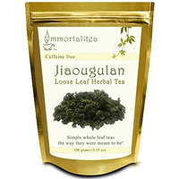 The Immortalitea Company Jiaogulan Tea (Gynostemma Tea) - Premium Grade Loose Leaf