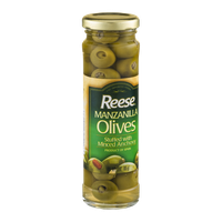 Reese Manzanilla Olives Stuffed with Minced Anchovy