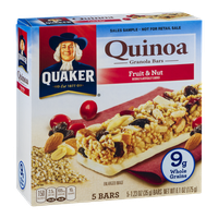 Quaker® Quinoa Granola Bars Fruit & Nut