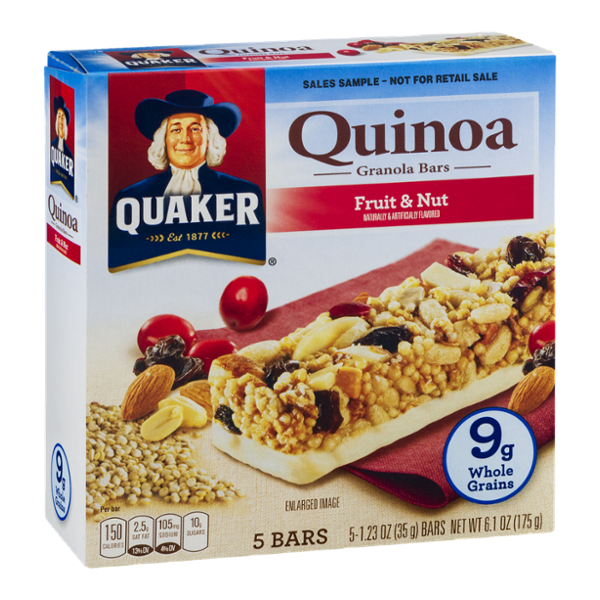 Quaker® Quinoa Granola Bars Fruit & Nut Reviews 2019 Page 12