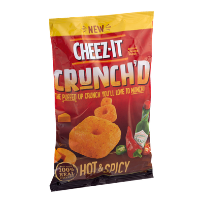 Cheez-It®Baked Cheese Snack Crunch'D Hot & Spicy