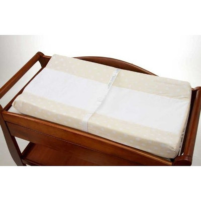 Crown Crafts NoJo 2 Pack Dot Changing Table Cover - Ivory withSnow Dots