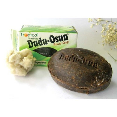 tropical naturals Dudu-Osun African Black Soap (100% Pure) Pack of 3