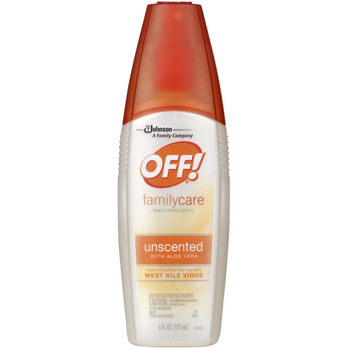 OFF! FamilyCare Unscented with Aloe Vera Insect Repellent