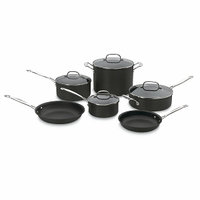 Cuisinart Chef's Classic Hard Anodized Non-stick 10-piece Cookware Set