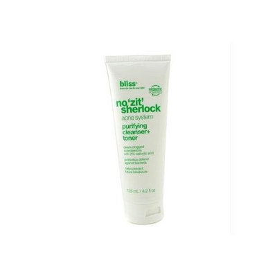 bliss No 'Zit' Sherlock Purifying Cleanser + Toner, 4.2 fl. oz.
