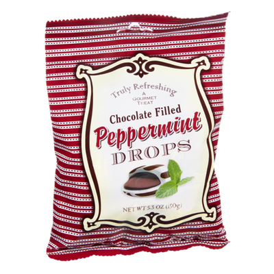 Truly Refreshing Chocolate Filled Peppermint Drops