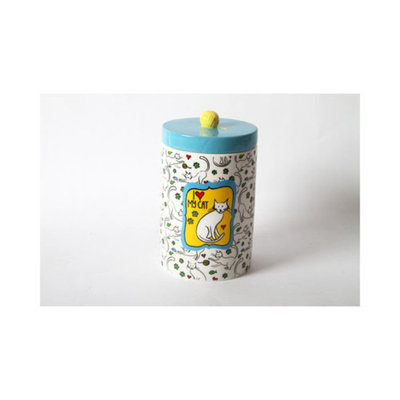 Dennis East DEI Mr. Snugs Cat Treat Jar