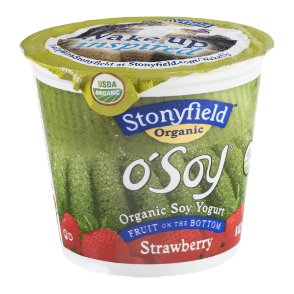 Stonyfield Organic O'Soy Organic Soy Yogurt Strawberry Reviews 2019