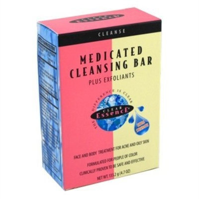 Clear Essence Medicated Cleansing Bar+Exfoliants 4.7oz