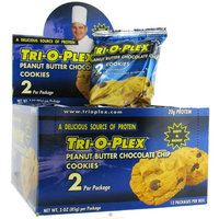 Chef Jay's Tri-O-Plex Cookies - Peanut Butter Chocolate Chip
