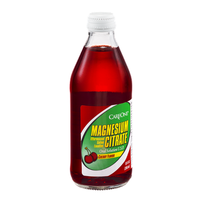CareOne Magnesium Citrate Cherry Flavor Effervescent Saline Laxative