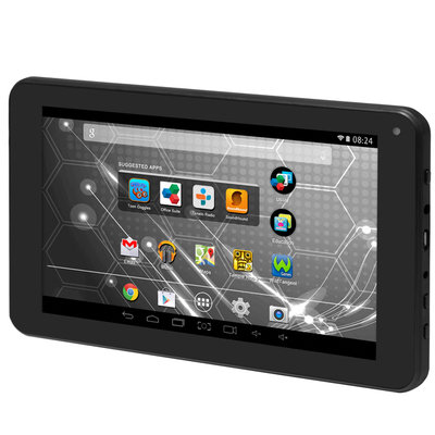 Digital2 - Android 4.4 Tablet - 8GB - Metallic Black