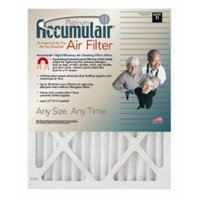 12.5x21x1 (Actual Size) Accumulair Platinum 1-Inch Filter (MERV 11) (4 Pack)