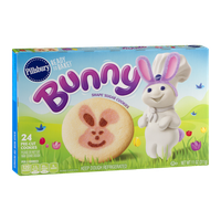 Pillsbury Ready To Bake! Bunny Shape Sugar Pre-Cut Cookies - 24 CT