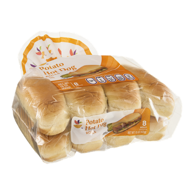 Ahold Potato Hot Dog Rolls